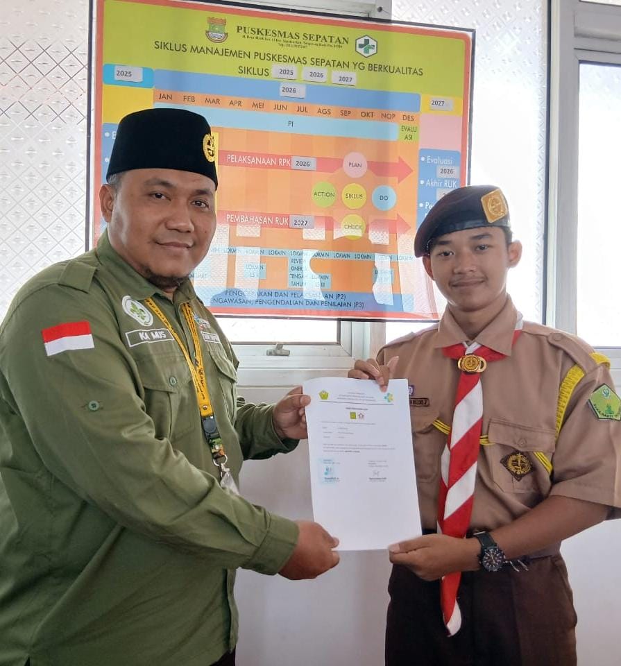 Latihan Rutin dan Penyerahan Surat Pernyataan Lulus Ujian Skk SBH Sepatan